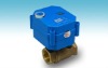 TF mini  electric/manual ball valve 9-24vAC/DC CWX-30 for solar emptying