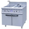 TT-WE154D Electric 2 Tank Fryer with Cabinet