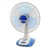 Table fan with timer