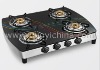 Table glass gas cooker,NEW design 4 burner,NY-TB4008