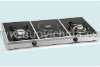 Table glass gas cooktop,3 burner,NY-TB3002