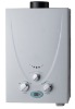 Tankless natural exhaust gas water heater