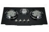 Temepred glass Gas cooker with 3 burners YF-730HW