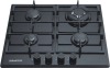 Tempered Glass Gas Cooker with cast iron