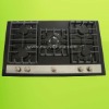 Tempered Glass top,5 burners,Built Gas Cooktop