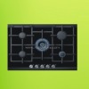 Tempered glass five burner gas cooker NY-QB5032