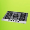 Tempered glass five burner gas cooker NY-QB5047