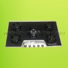 Tempered glass five burner gas cooker NY-QB5056