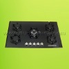 Tempered glass five burner gas cooker NY-QB5057