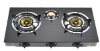Tempered glass top gas stove