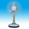 The China Foshan city newest high rpm solar powered portable dc fan with 3 level control and 60 minutes timer