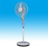 The China Foshan city newest high rpm solar powered portable dc fan with 3 level control and camping emergency lights