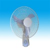 The high quality 15w motor 12v high rpm dc twall mounted fan with 3 level controller