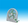The high quality 6w motor 12v high rpm dc table fan with 3 level controller