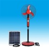 The latest solar powered portable ventilation camping fan