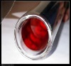 Three layer solar vacuum rippled tube