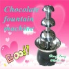 Three layers stainless steel chocolate fountain machine in china from dongfang machinery