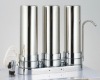 Three stage stainless steel water filter