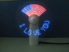USB Fan LED Message Fans