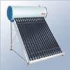 Unpressurized vacuum tube solar water heater