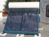 Unpressurized vacuum tube solar water heater
