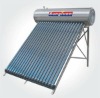 Unpressurized vacuum tube stainless solar water heater