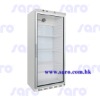 Upright Cabinet Series, White Painted Steel Housing+Glass Door, AB178
