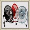 Usb super mini desk fan with different colors connect with laptop or pc for cooling