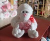 Valentines' Day Plush Toy-A Holding Heart Orangutan