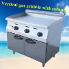 Vertical gas griddle with cabinet,JSGH-36A
