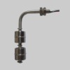 Vertical magnetic fluid level switch with two balls ( Stainless steel )