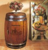 Vintage design barrel wine chiller/wine cooler  with 18 bottles  CT48A