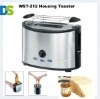 WST-212 850W 2 Slices Width Slots Housing Toaster