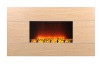 Wall Mounted Electric Fireplace with pebble fuel effect