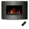 Wall Mounted Flame Effect Electric Fireplace with Remote Control