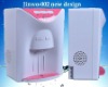 Wall-hung POU cold and hot water dispenser with filters