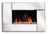 Wall mount insert electric fireplace