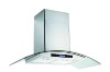 Wall mounted stainless steel kitchen range hoods/cooker hoods/chimney hoods PFT213B-13G(900mm)
