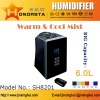 Warm/Cold Mist Electrical Ultrasionic Humidifier