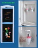Warm and hot standing water dispenser with cabinet