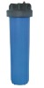 Water filter Housing, ro water filter ,blue,20'' in-line water filter housing, with a air release button.