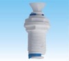 Water filter plastic bulkhead adapter
