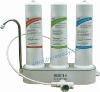Water purification filter in kitchen