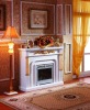 White Colour Home Furniture European Classical Fireplace 3029#
