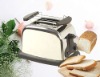 Wider slots stainless steel bread toaster