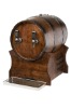 Wine Dispenser Cooler - Overcounter pre-mix wooden barrel