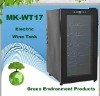 Wine Refrigerator with 48L/18 Bottles Cubage and Air Cooling Type, Measures 51 x 36.2 x 65.2cm