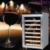 Wine refrigeration  with double prevent UV glass door