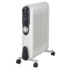 With castors electric oil heater