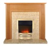 Wooden Finish Electric Fireplace